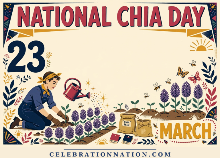 National Chia Day poster