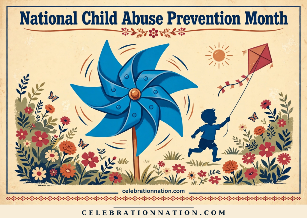 National Child Abuse Prevention Month poster