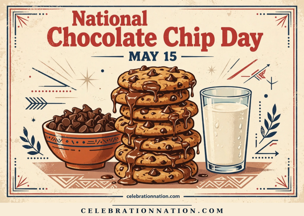 National Chocolate Chip Day poster