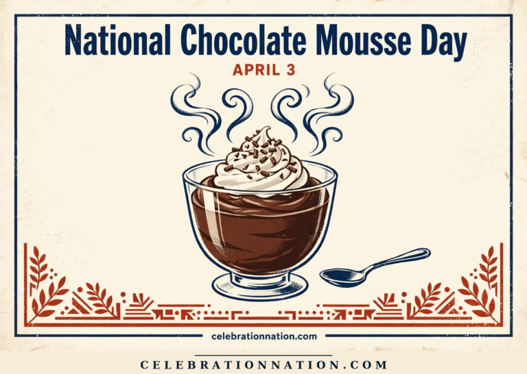 National Chocolate Mousse Day poster