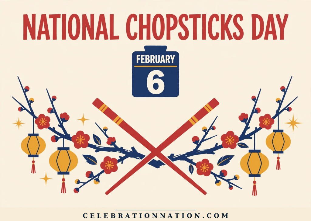 National Chopsticks Day poster