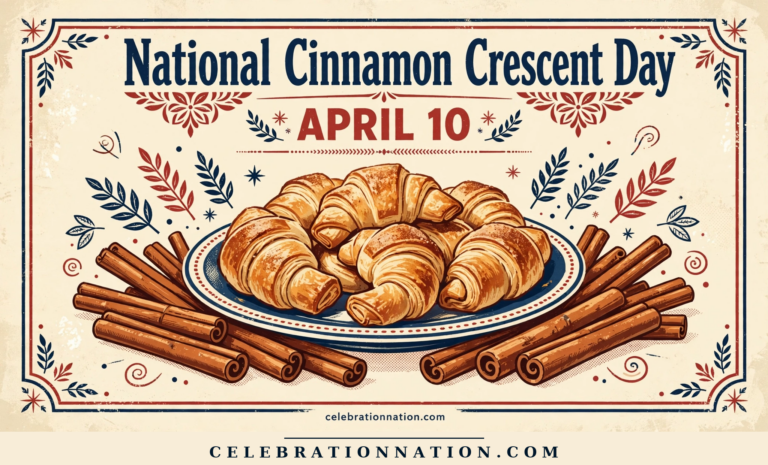 National Cinnamon Crescent Day poster