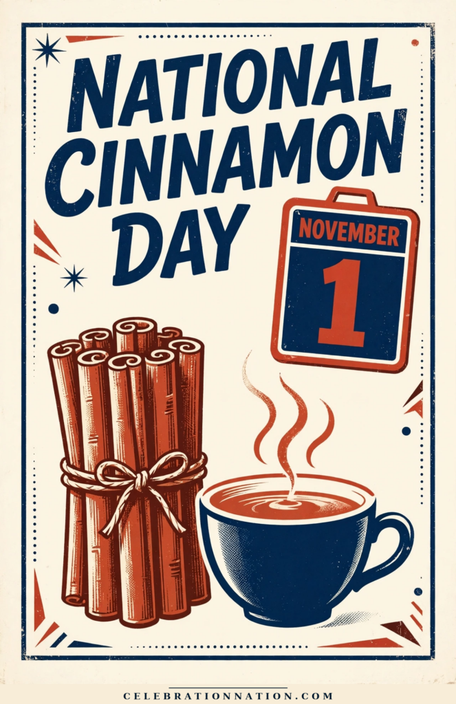 National Cinnamon Day poster