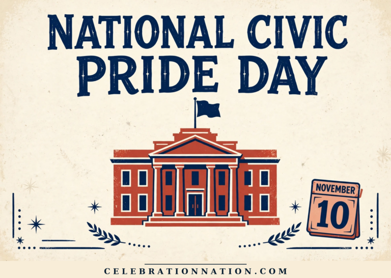 National Civic Pride Day poster