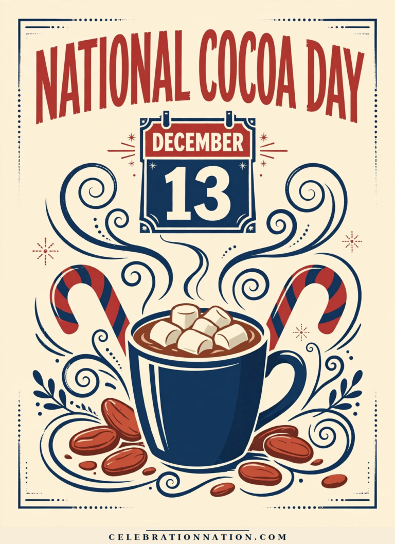 National Cocoa Day poster