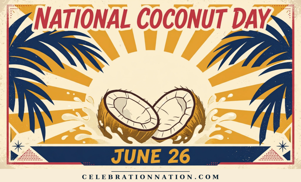 National Coconut Day poster