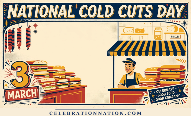 National Cold Cuts Day poster
