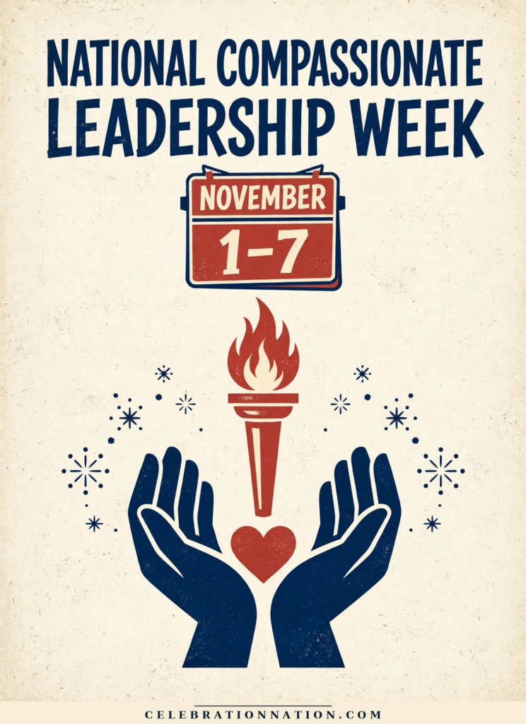National Compassionate Leadership Week poster