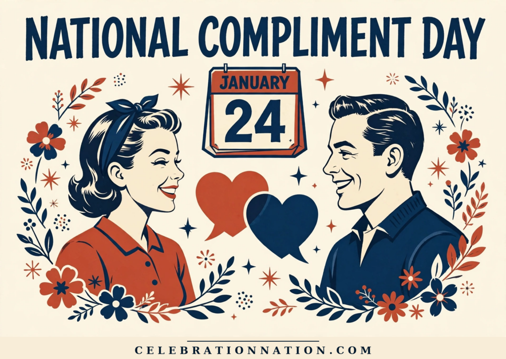 National Compliment Day poster