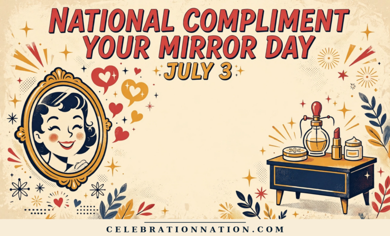 National Compliment Your Mirror Day poster