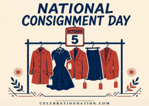 National Consignment Day illustration, October 5