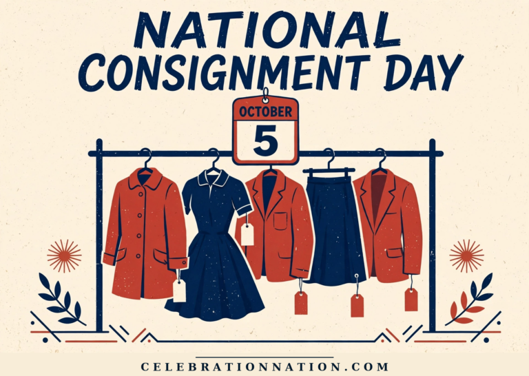 National Consignment Day poster