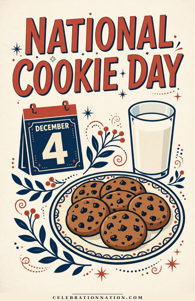 National Cookie Day poster