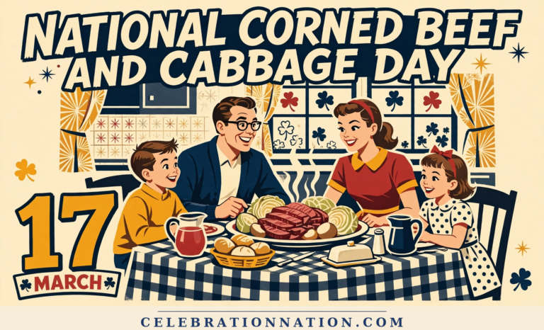 National Corned Beef and Cabbage Day poster