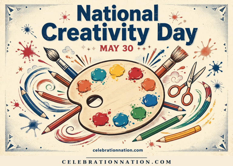 National Creativity Day poster