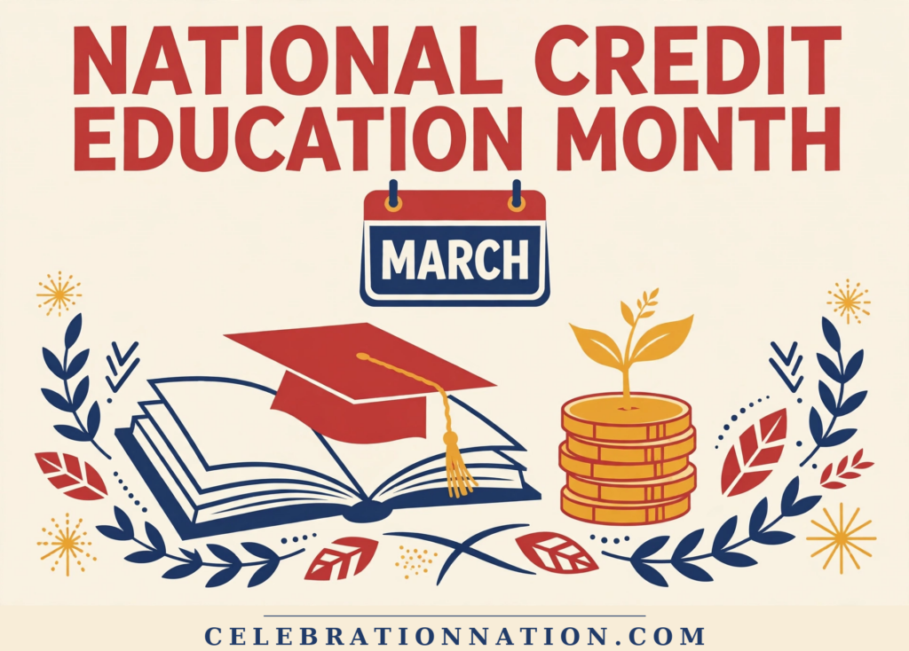 National Credit Education Month poster