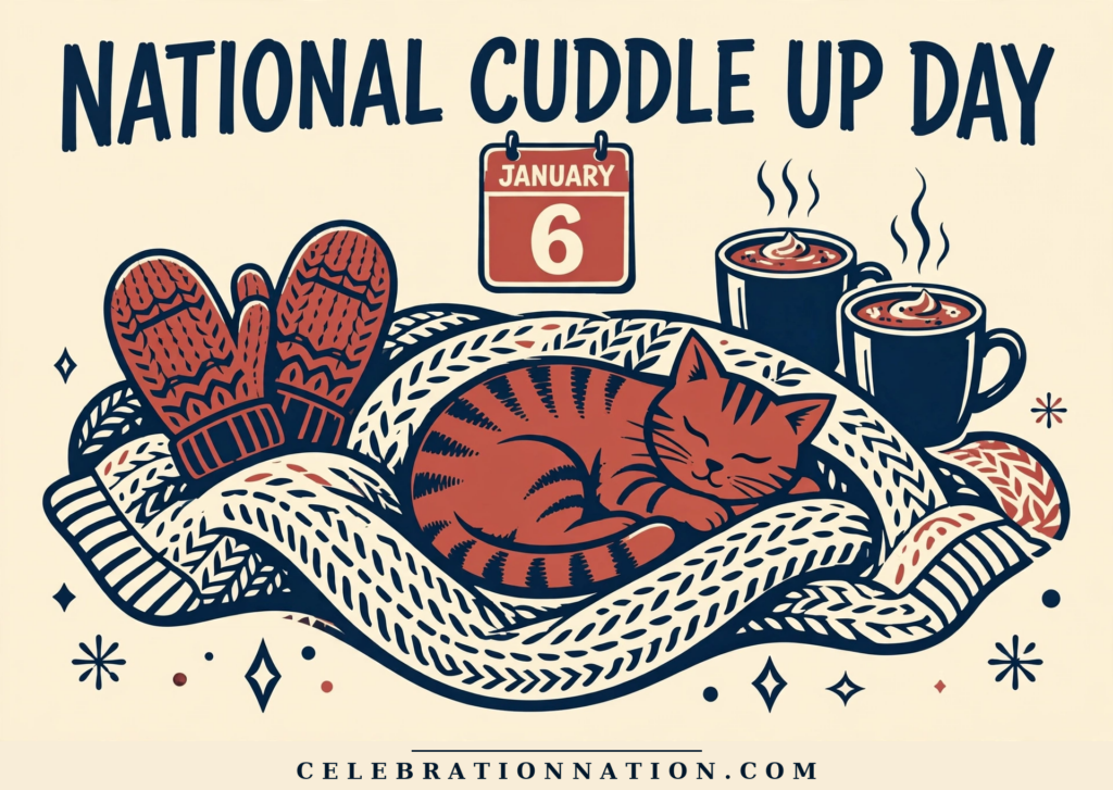 National Cuddle Up Day poster