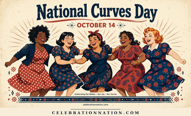 National Curves Day poster