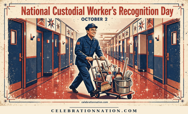 National Custodial Worker’s Recognition Day poster