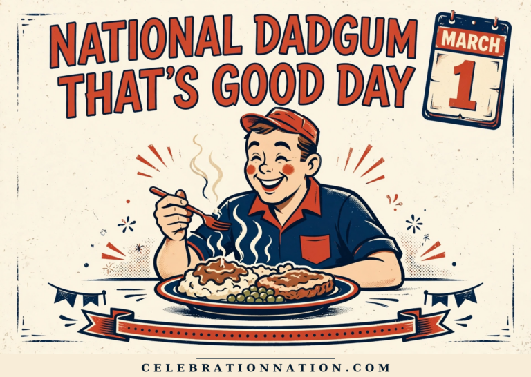 National Dadgum That’s Good Day poster