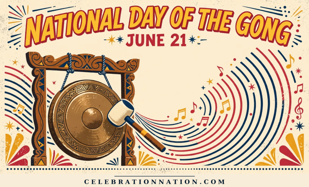 National Day of the Gong poster