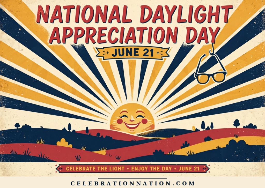 National Daylight Appreciation Day poster