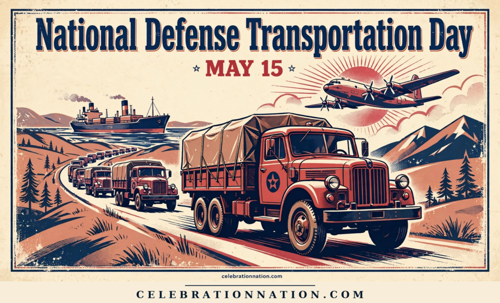 National Defense Transportation Day poster