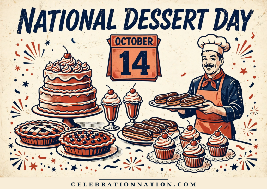 National Dessert Day poster