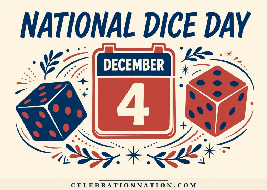 National Dice Day poster