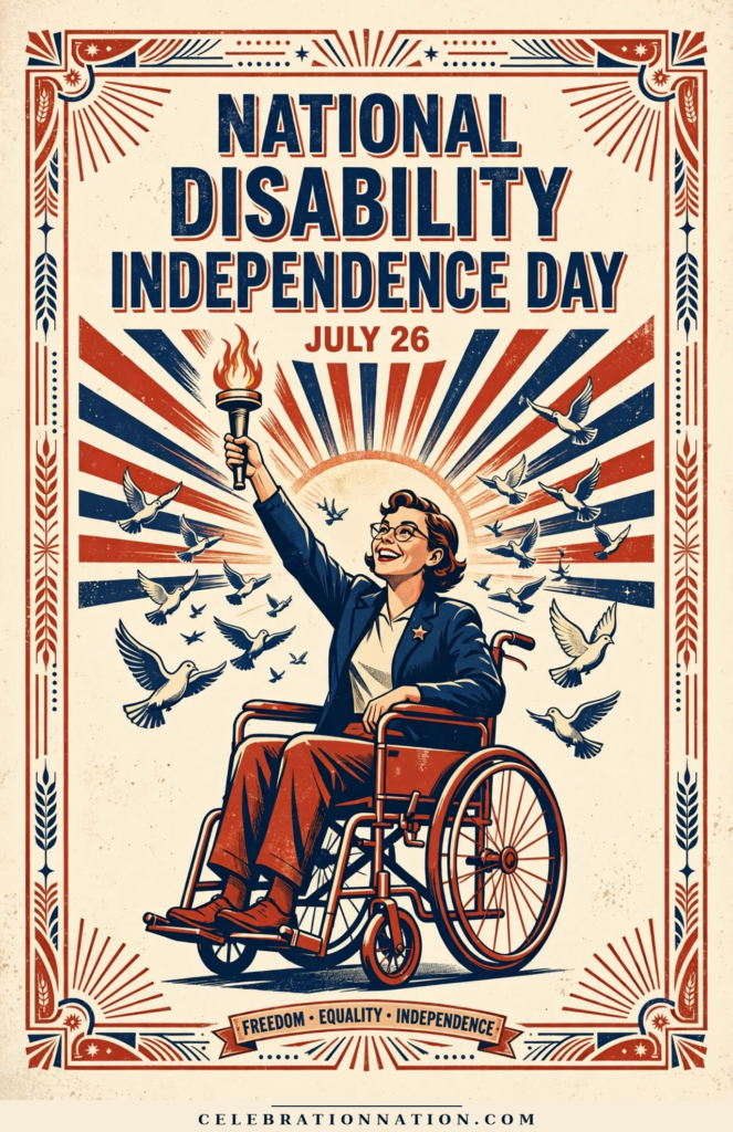 National Disability Independence Day poster