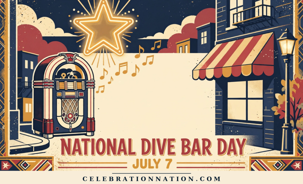 National Dive Bar Day poster