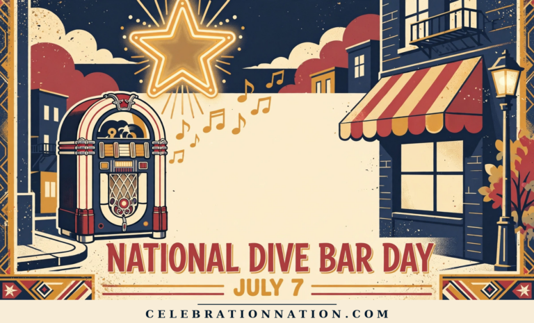 National Dive Bar Day poster