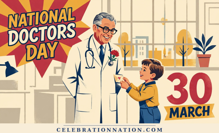 National Doctors Day poster