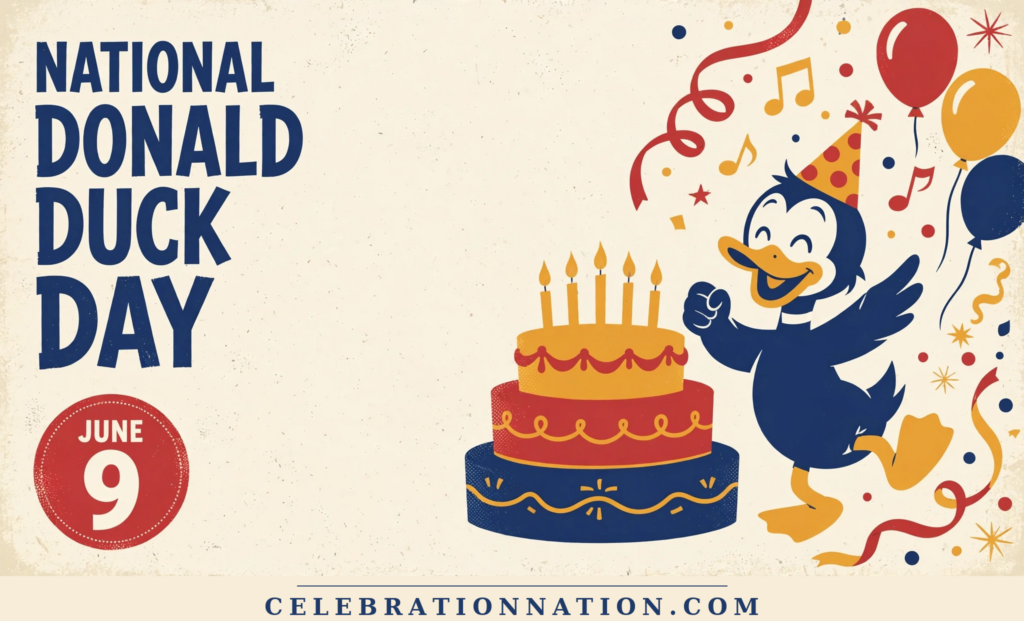 National Donald Duck Day poster