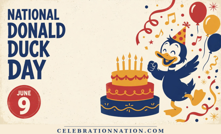 National Donald Duck Day poster