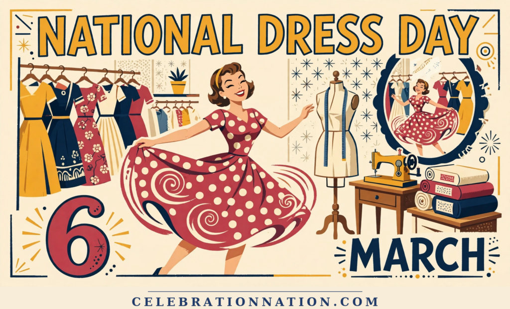 National Dress Day poster