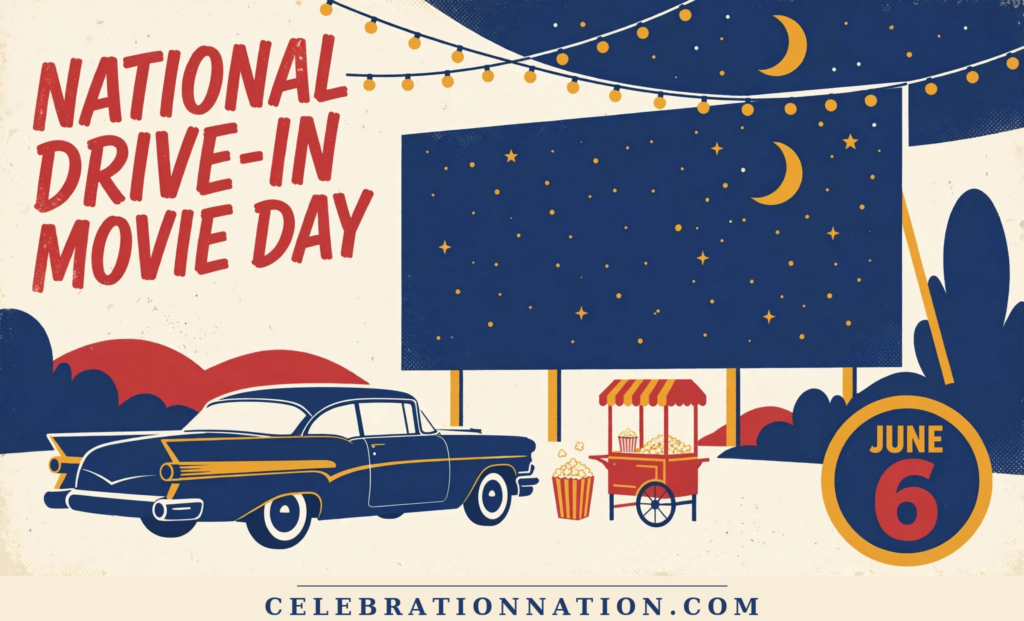 National Drive-In Movie Day poster