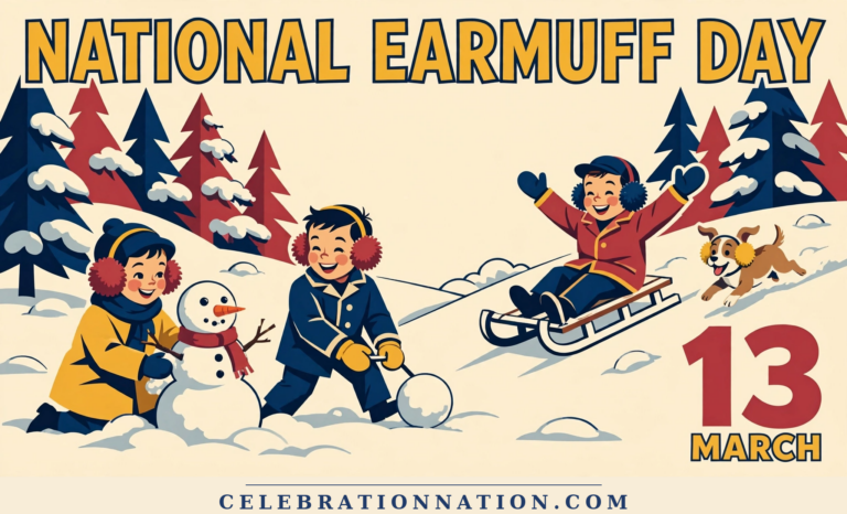 National Earmuff Day poster