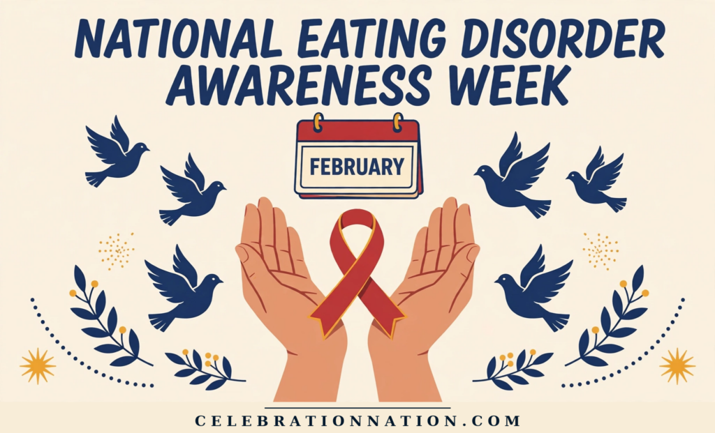 National Eating Disorder Awareness Week poster