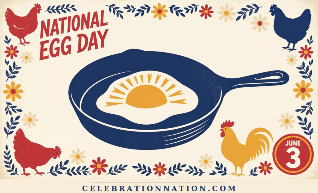 National Egg Day poster