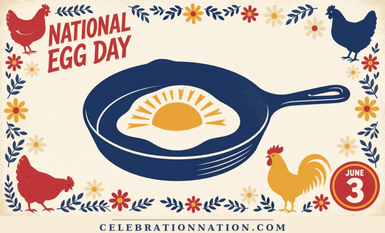 National Egg Day poster