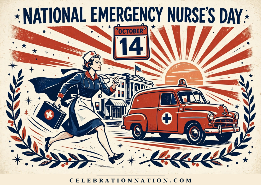 National Emergency Nurse’s Day poster