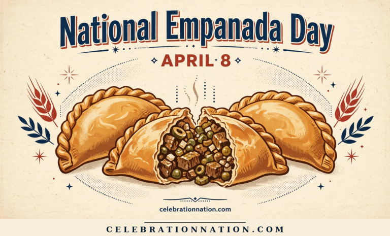National Empanada Day poster
