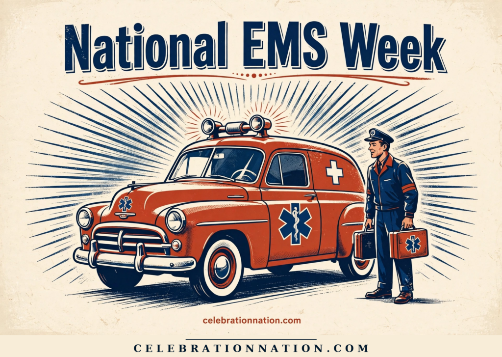 National EMS Week poster