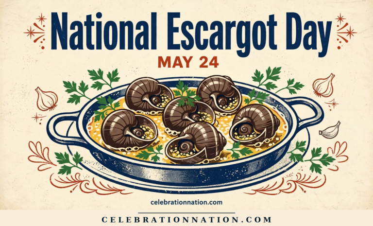 National Escargot Day poster