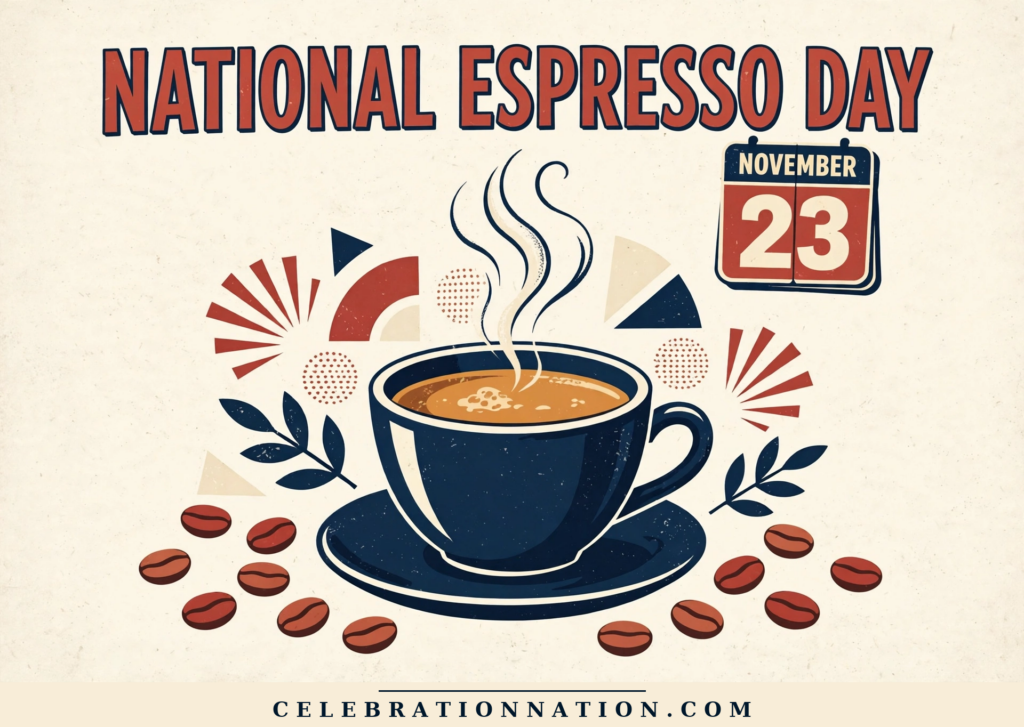 National Espresso Day poster