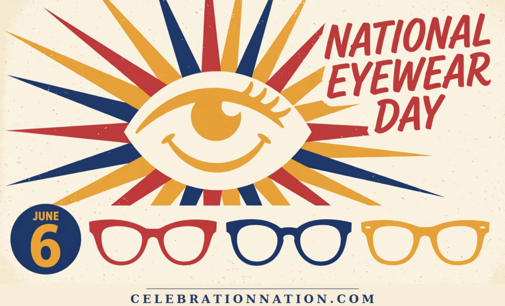 National Eyewear Day poster