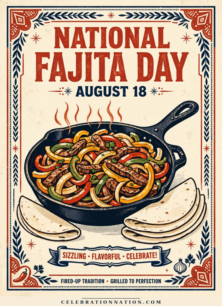 National Fajita Day poster