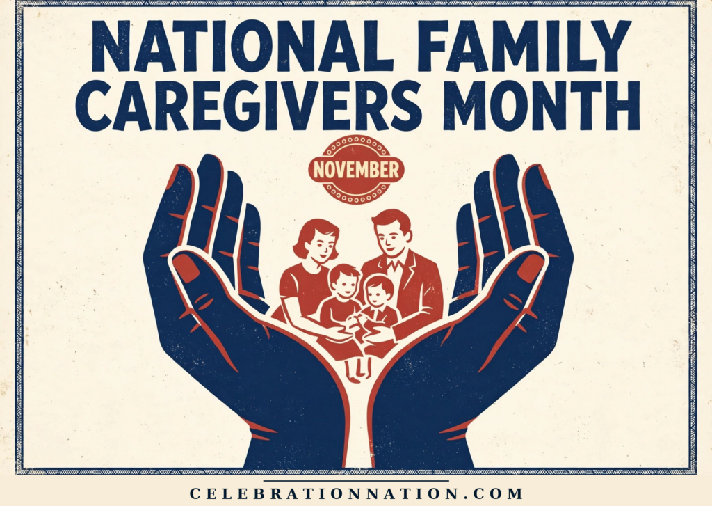 National Family Caregivers Month poster