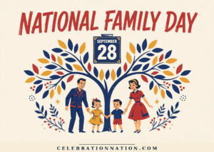 National Family Day illustration, September 28